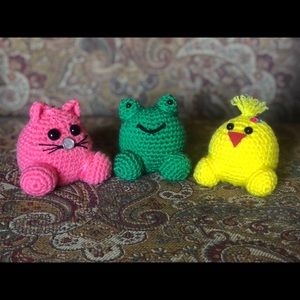 SET BABY KITTEN BABY FROG BABY CHICK 🥰